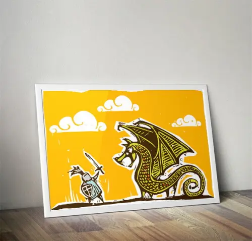 Quadro São Jorge