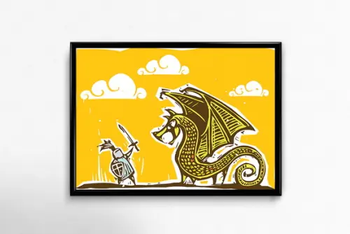 Quadro São Jorge