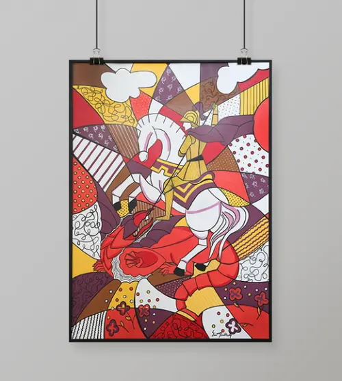 Quadro São Jorge