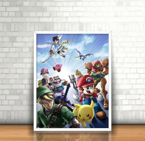 Quadro Smash Bros