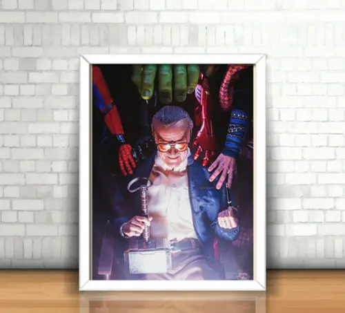 Quadro Stan Lee (Alex Ross)