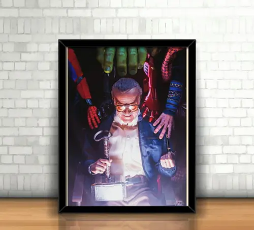 Quadro Stan Lee (Alex Ross)