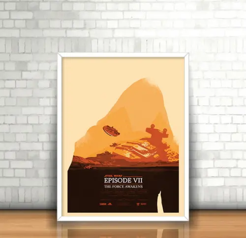 Quadro Star Wars / O Despertar da Força