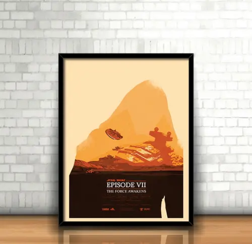 Quadro Star Wars / O Despertar da Força