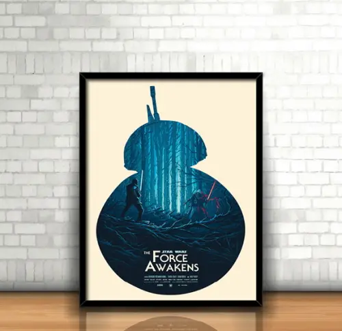 Quadro Star Wars / O Despertar da Força
