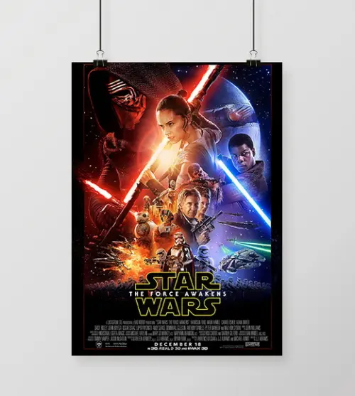 Quadro Star Wars 2015
