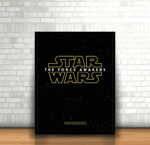 Quadro Star Wars 2015