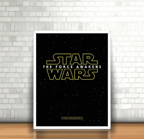 Quadro Star Wars 2015