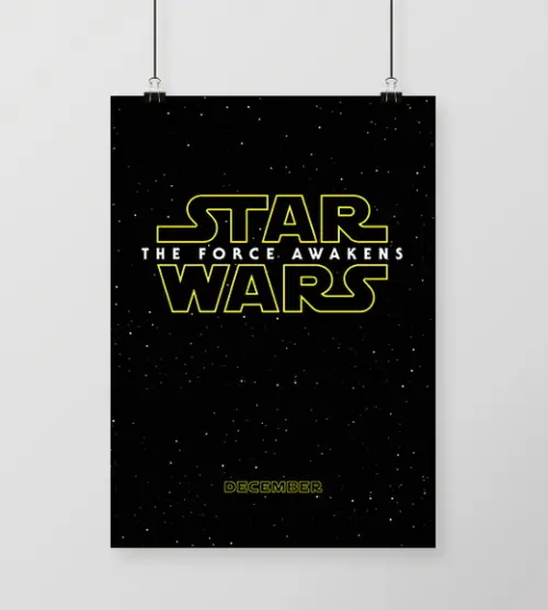Quadro Star Wars 2015