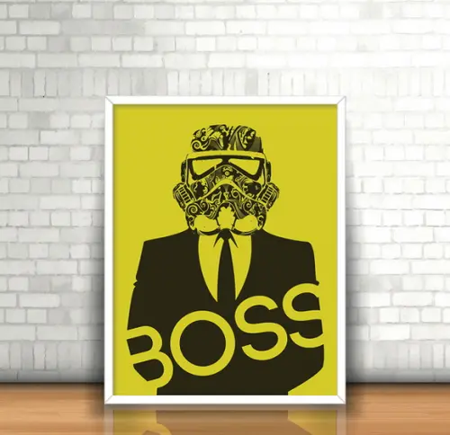 Quadro Star Wars Boss