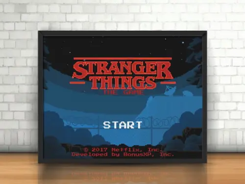 Quadro Stranger Things