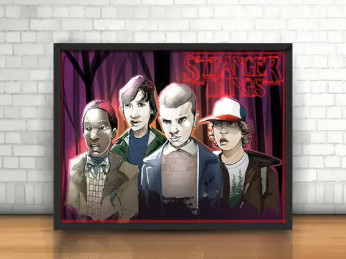 Quadro Stranger Things
