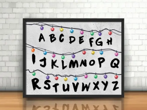 Quadro Stranger Things