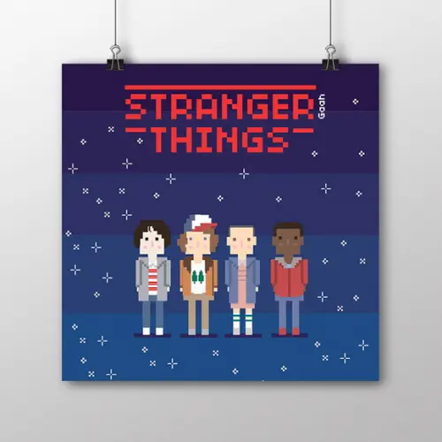 Quadro Stranger Things