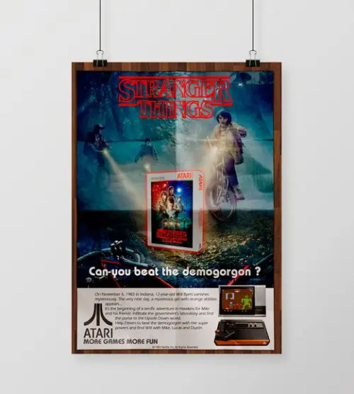 Quadro Stranger Things