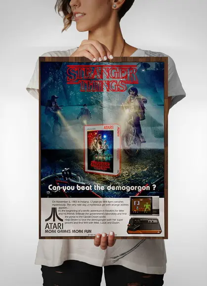 Quadro Stranger Things