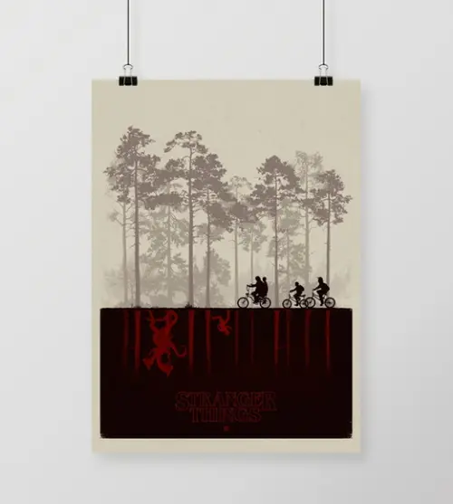 Quadro Stranger Things