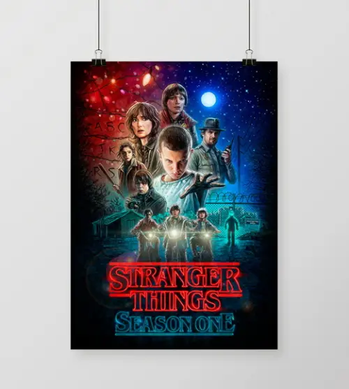 Quadro Stranger Things