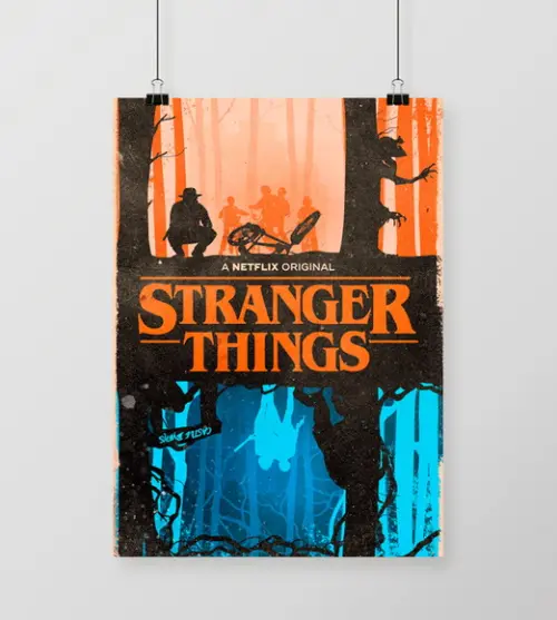 Quadro Stranger Things