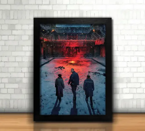 Quadro Stranger Things / 20x30cm / Com Vidro