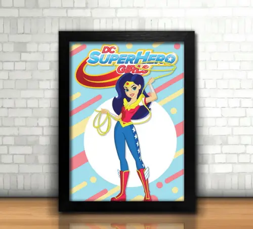 Quadro Super Hero Girls