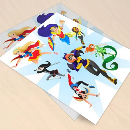 Quadro Super Hero Girls
