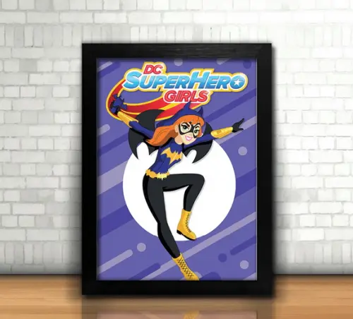 Quadro Super Hero Girls / Batgirl