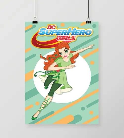 Quadro Super Hero Girls / Ivy