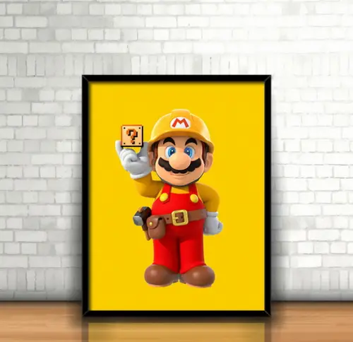 Quadro Super Mario Maker