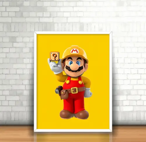 Quadro Super Mario Maker