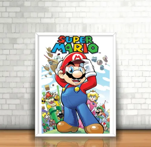 Quadro Super Mario Bros