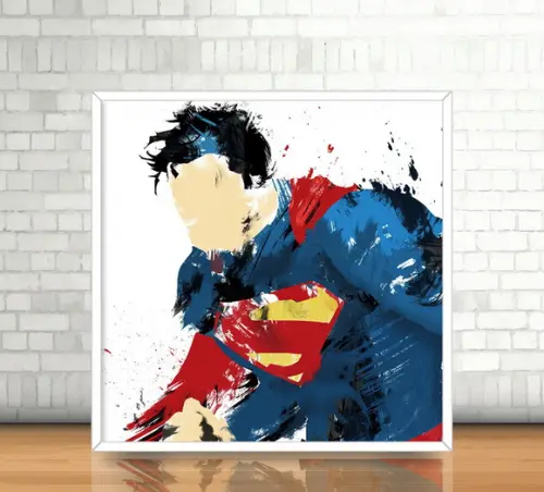 Quadro Superman (20x20cm)