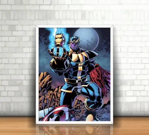 Quadro Thanos / Marvel