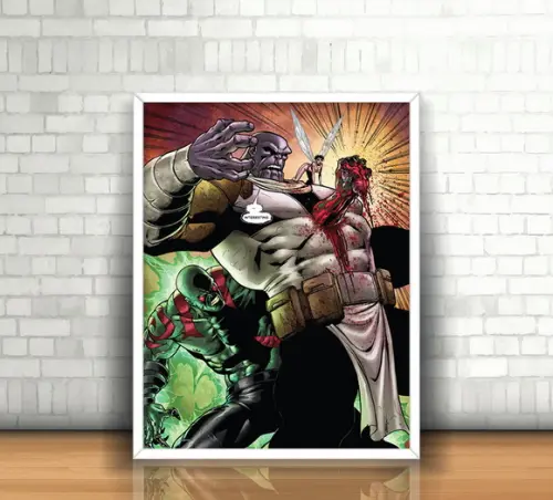 Quadro Thanos / Marvel