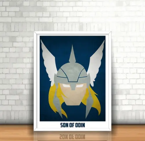 Quadro Thor Minimalista