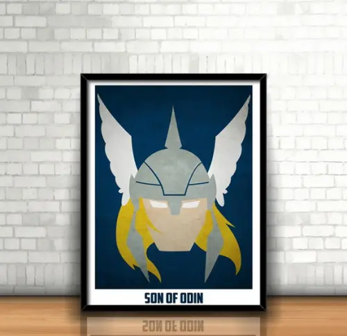 Quadro Thor Minimalista