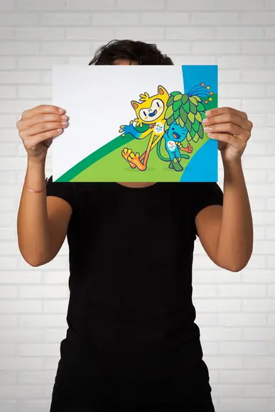 Quadro Tom e Vinícius / Rio 2016