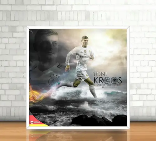 Quadro Toni Kroos / Real Madrid