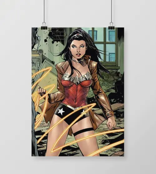 Quadro Urbana / Mulher-Maravilha