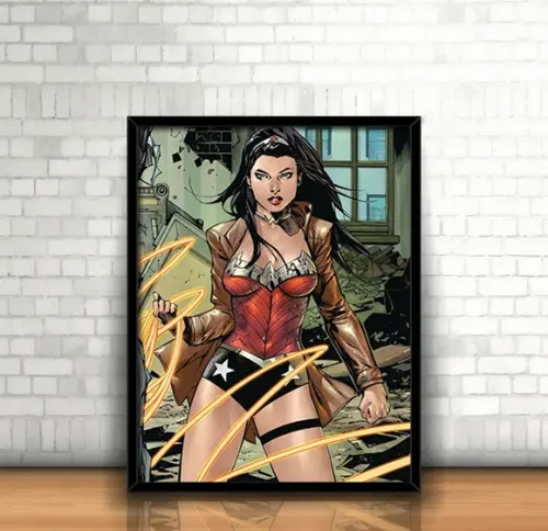 Quadro Urbana / Mulher-Maravilha