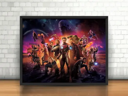Quadro Vingadores / Guerra Infinita