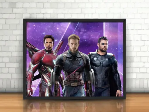 Quadro Vingadores / Guerra Infinita