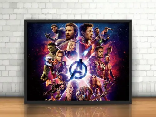 Quadro Vingadores / Guerra Infinita