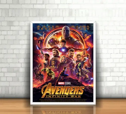 Quadro Vingadores / Guerra Infinita