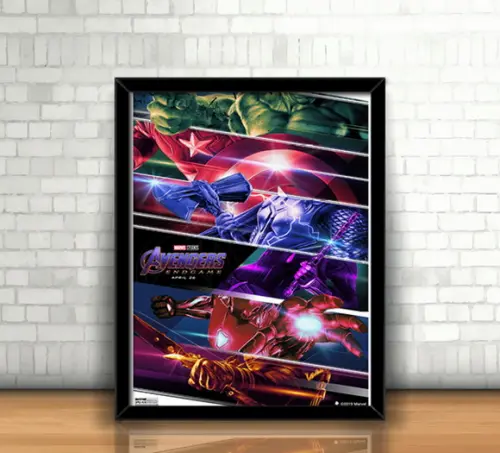 Quadro Vingadores / Ultimato (Endgame)