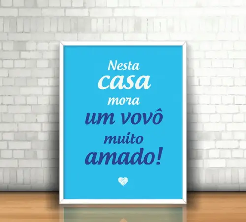 Quadro Vovó Amada