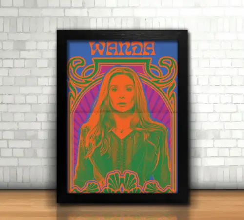 Quadro WandaVision (20x30cm)