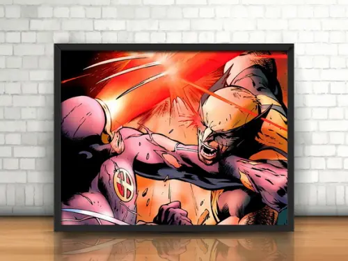 Quadro Wolverine & Ciclope