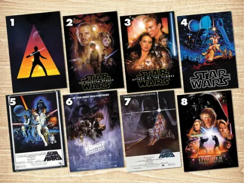 Star Wars / Kit Adesivos / Tamanho A4