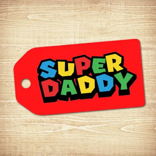 Tag - Dia dos Pais / super Daddy